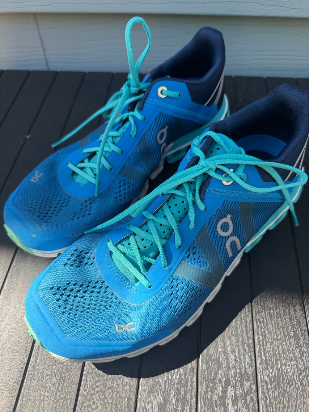 On Running Cloudflow women's
Running Shoes Size 8 Malibu
Blue